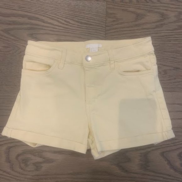 Yellow H&M Shorts size 4 - Picture 1 of 2